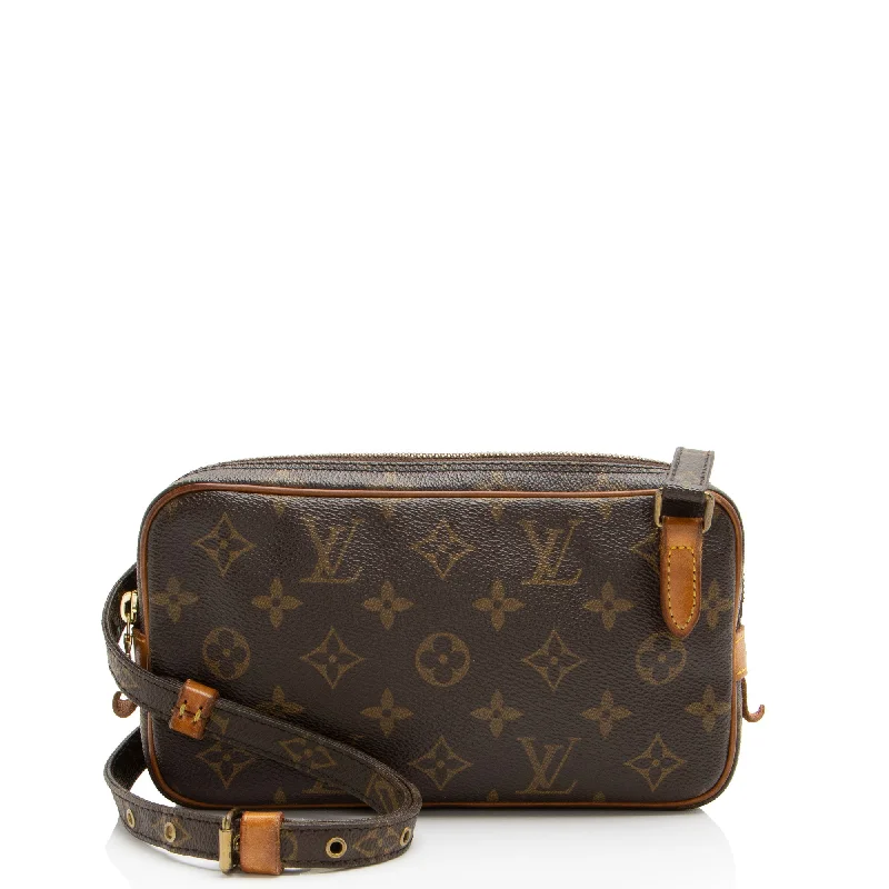 Louis Vuitton bags for high-end collectors -Louis Vuitton Vintage Monogram Canvas Marly Bandouliere Shoulder Bag (SHF-yDjFCf)