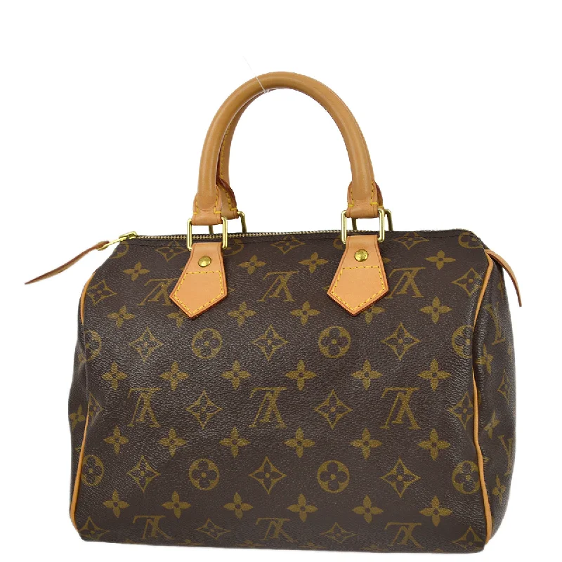 Louis Vuitton luxury bags with refined finishes -Louis Vuitton 2003 Monogram Speedy 25 Handbag M41528