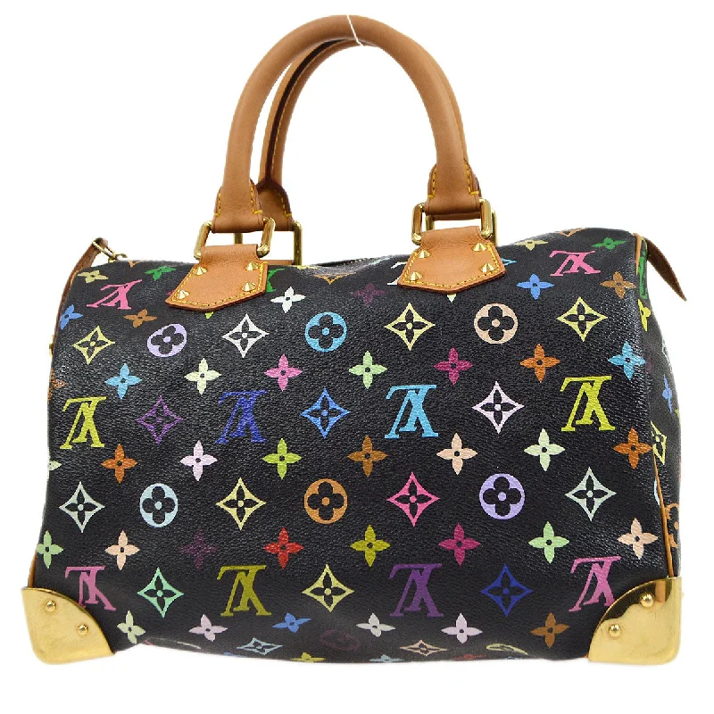 Louis Vuitton bags for modern women -LOUIS VUITTON 2004 SPEEDY 30 HANDBAG MONOGRAM MULTICOLOR M92642 38861