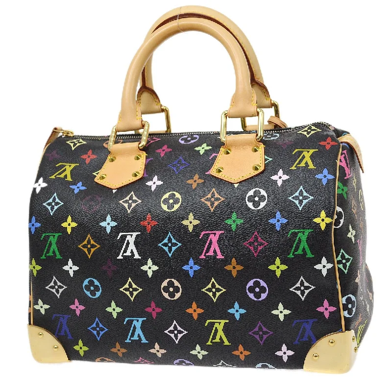 Louis Vuitton bags with premium material choices -LOUIS VUITTON 2007 SPEEDY 30 Monogram Multicolor M92642 61370