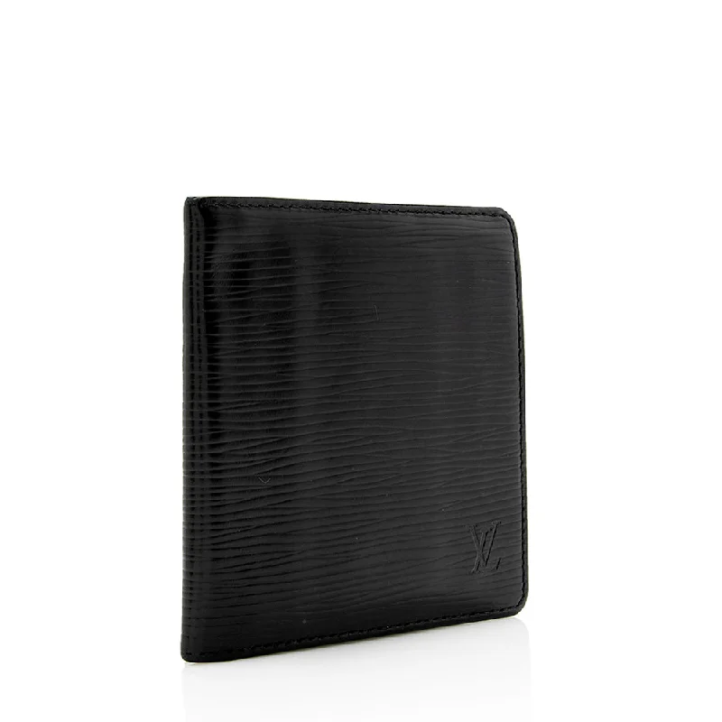 Louis Vuitton bags with statement shapes -Louis Vuitton Epi Leather Porte Billets Bifold Wallet (SHF-13993)