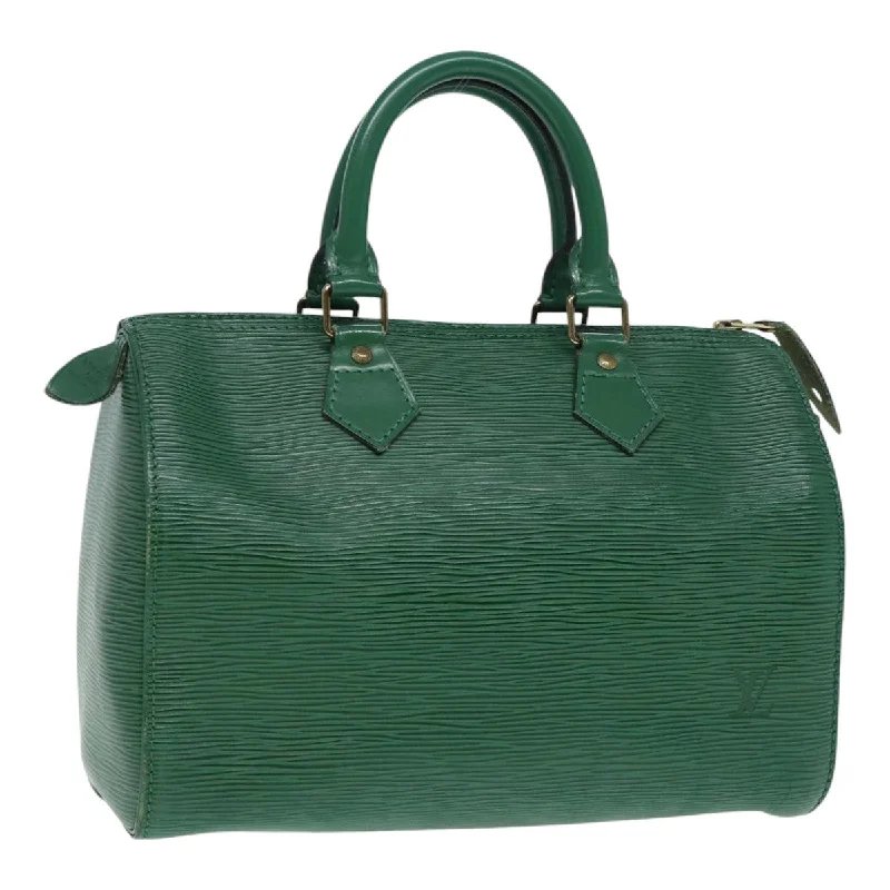 Louis Vuitton bags for the ultimate luxury style -LOUIS VUITTON Epi Speedy 25 Hand Bag Borneo Green M43014 LV Auth 87488