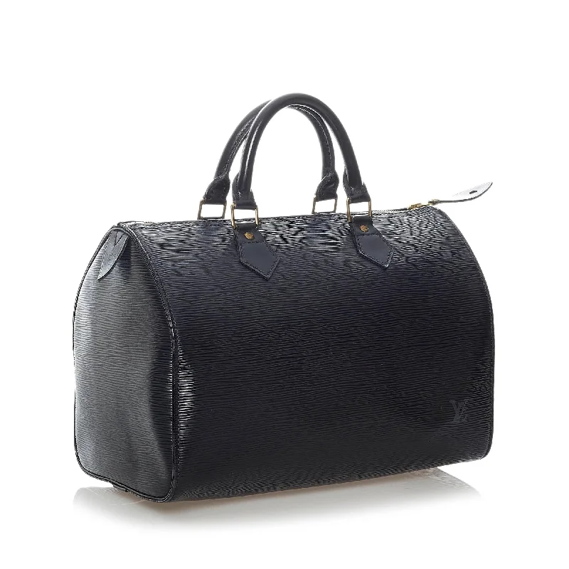 Louis Vuitton handbags with smooth texture -Louis Vuitton Epi Speedy 30 (SHG-31104)