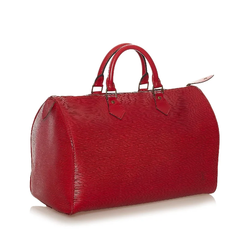 Louis Vuitton handbags for timeless luxury -Louis Vuitton Epi Speedy 35 (SHG-34366)