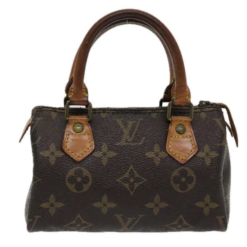 Louis Vuitton handbags with elegant textures -LOUIS VUITTON Mini speedy Handbag