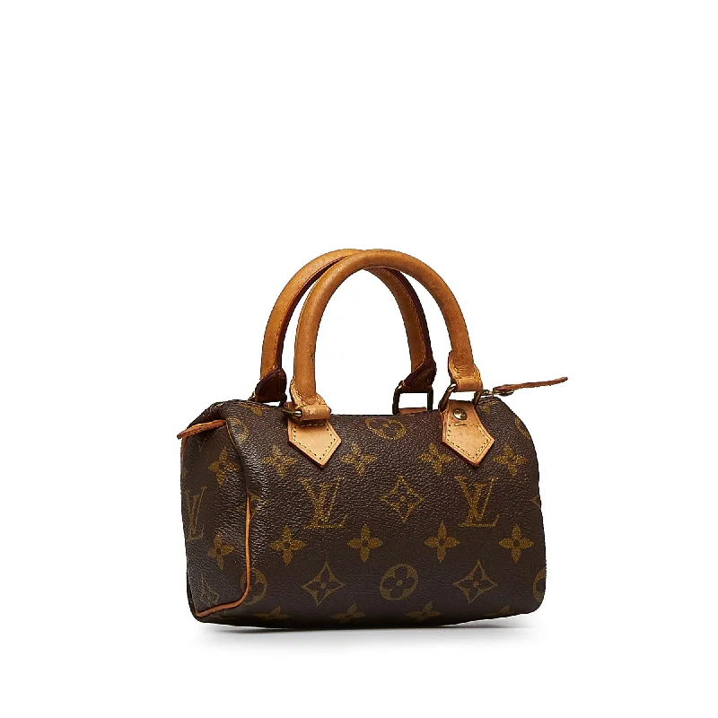 Louis Vuitton bags for fashion-conscious buyers -Louis Vuitton Monogram Mini HL Speedy (SHG-tmx19w)