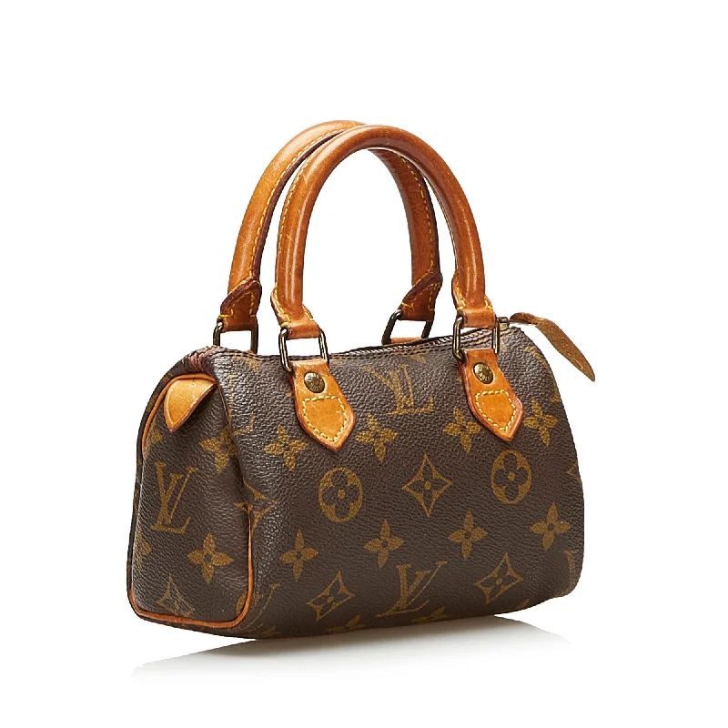 Louis Vuitton handbags for luxurious occasions -Louis Vuitton Monogram Mini Speedy (SHG-35427)