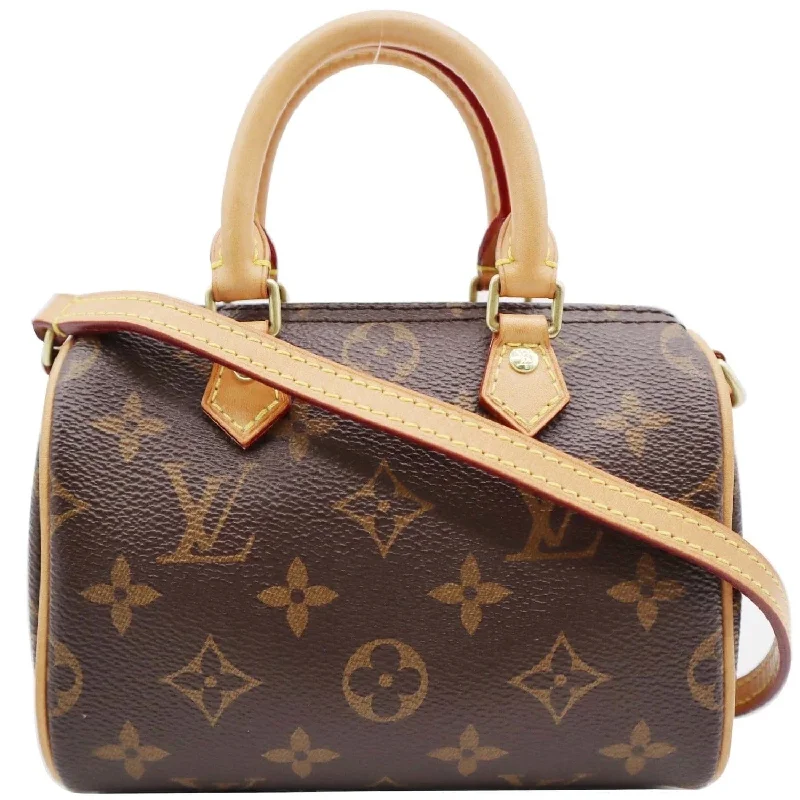 Louis Vuitton handbags for exclusive buyers -LOUIS VUITTON MONOGRAM NANO SPEEDY BAG