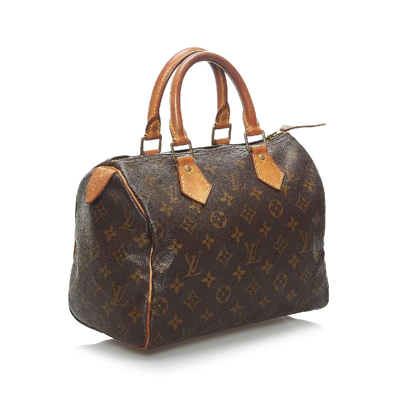 Louis Vuitton handbags for luxury shopping -Louis Vuitton Monogram Speedy 25 (SHG-34174)