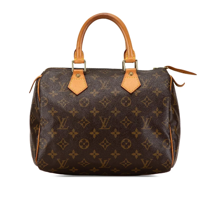 Louis Vuitton bags with timeless elegance -Louis Vuitton Monogram Speedy 25 (SHG-pbklvx)