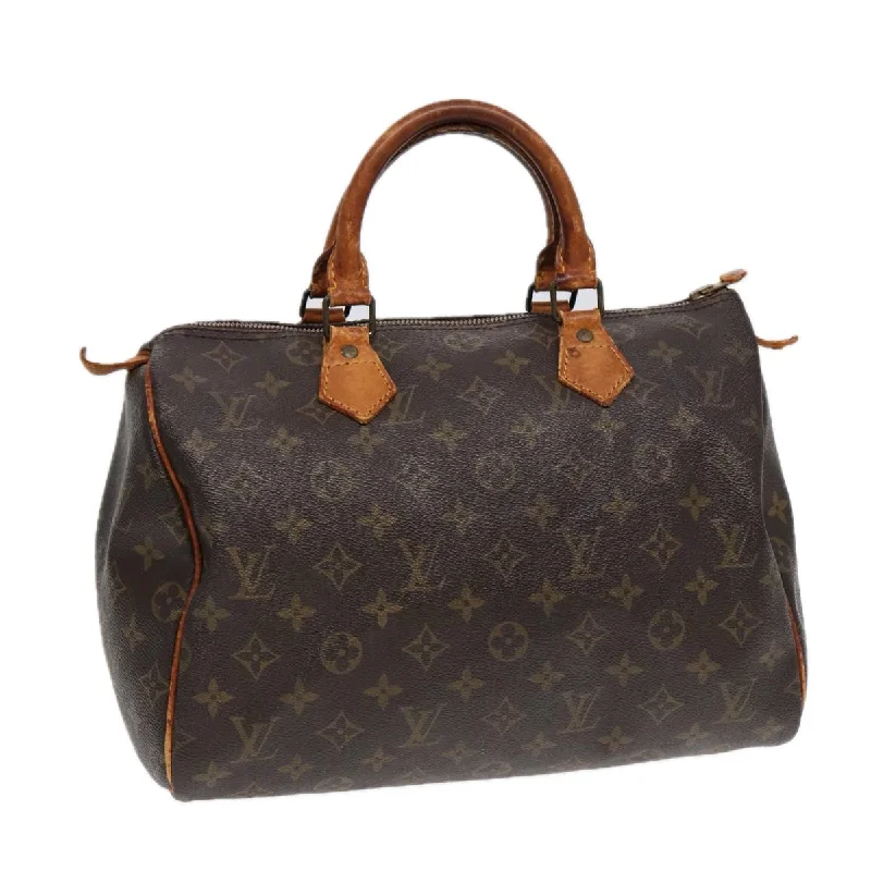 Louis Vuitton bags with exquisite leather -LOUIS VUITTON Monogram Speedy 30 Hand Bag M41526 LV Auth 87576