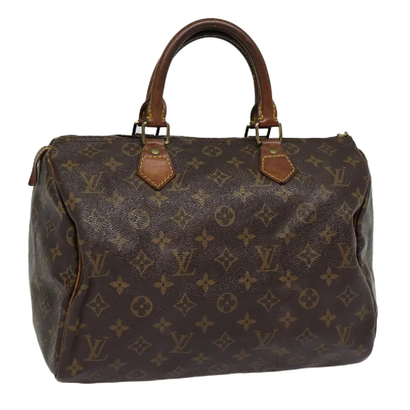 Louis Vuitton bags with exclusive finishes -LOUIS VUITTON Monogram Speedy 30 Hand Bag M41526 LV Auth 87578