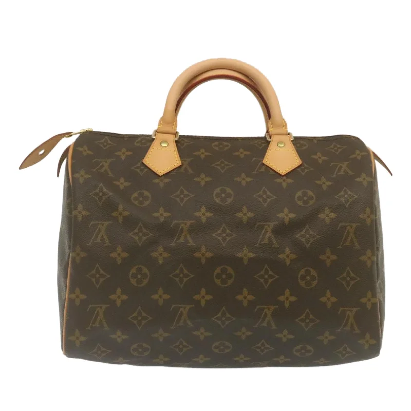 Louis Vuitton handbags with premium leather -LOUIS VUITTON Monogram Speedy 30 Hand Bag M41526 LV Auth am464b