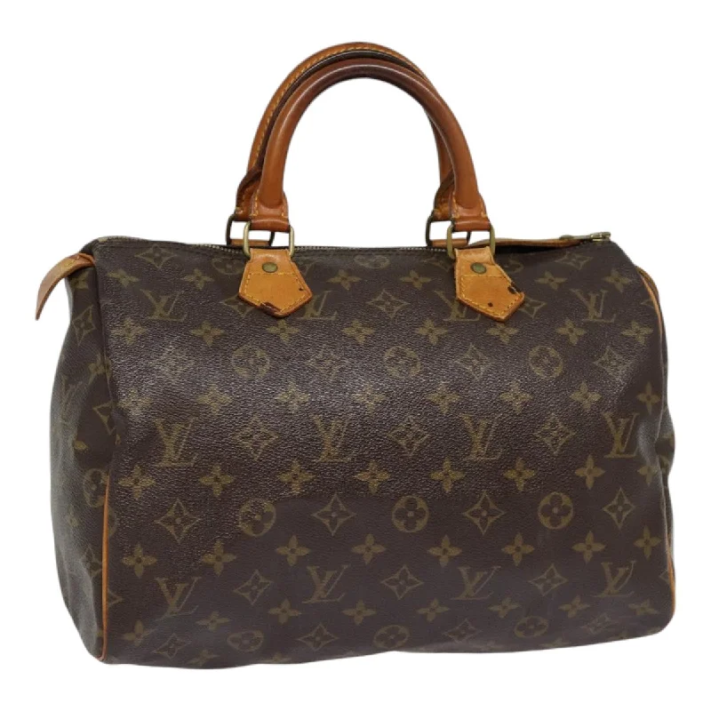 Louis Vuitton bags for refined taste -LOUIS VUITTON Monogram Speedy 30 Hand Bag M41526 LV Auth ar12514