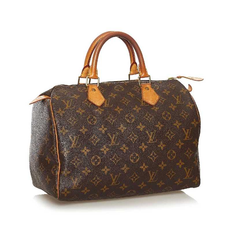 Louis Vuitton bags for modern elegance -Louis Vuitton Monogram Speedy 30 (SHG-34582)