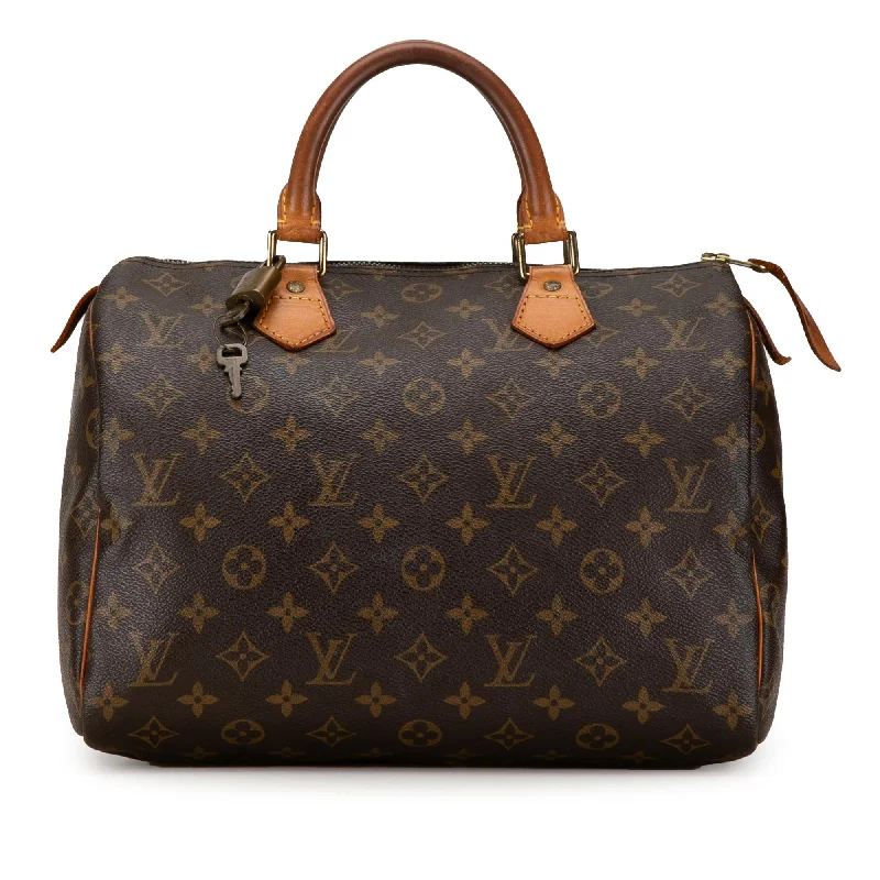 Louis Vuitton bags with exclusive patterns -Louis Vuitton Monogram Speedy 30 (SHG-7veqIA)