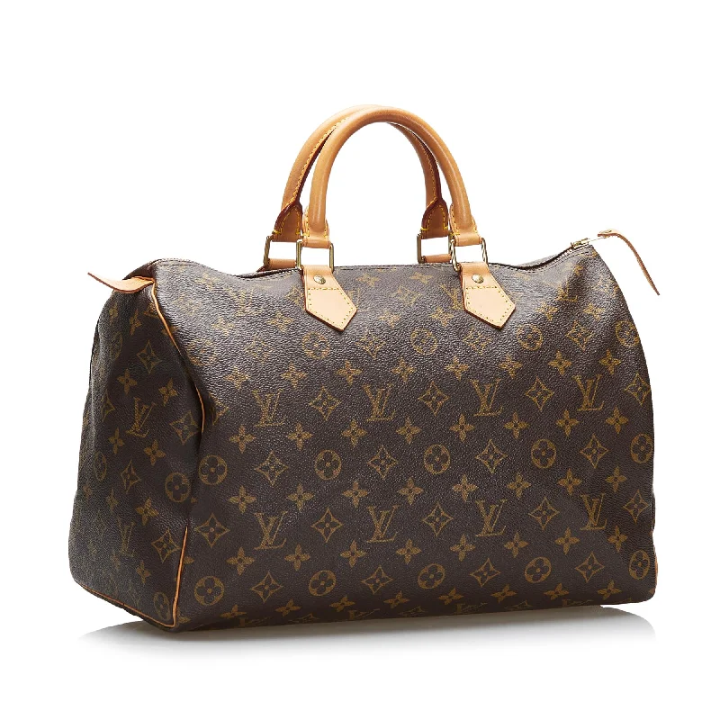 Louis Vuitton bags for timeless fashion -Louis Vuitton Monogram Speedy 35 (SHG-36881)