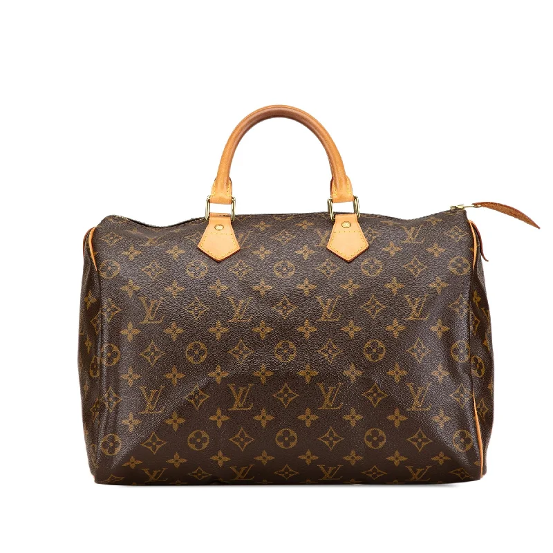 Louis Vuitton bags for the ultimate luxury style -Louis Vuitton Monogram Speedy 35 (SHG-yD3KTT)