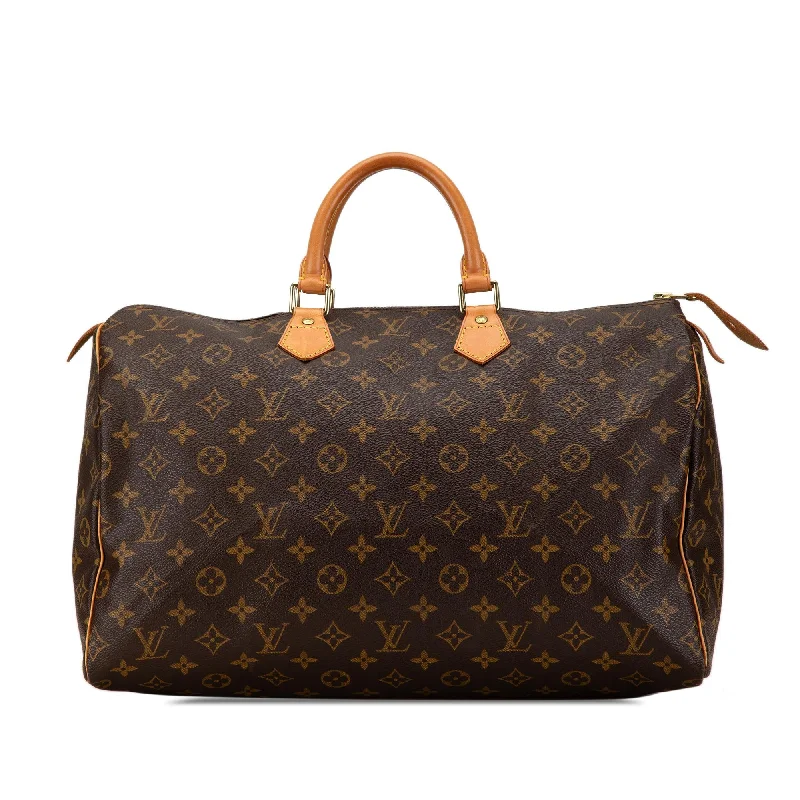 Louis Vuitton bags for iconic fashion -Louis Vuitton Monogram Speedy 40 (SHG-MoO1W8)