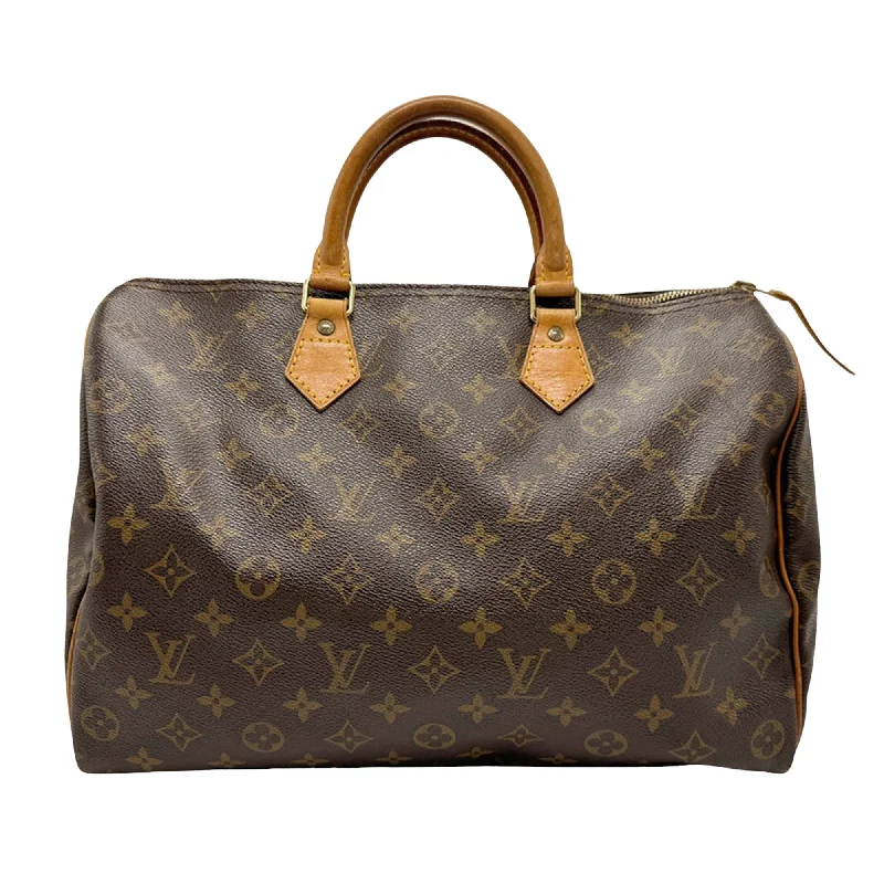 Louis Vuitton handbags with signature colors -LOUIS VUITTON Speedy 35 Handbag