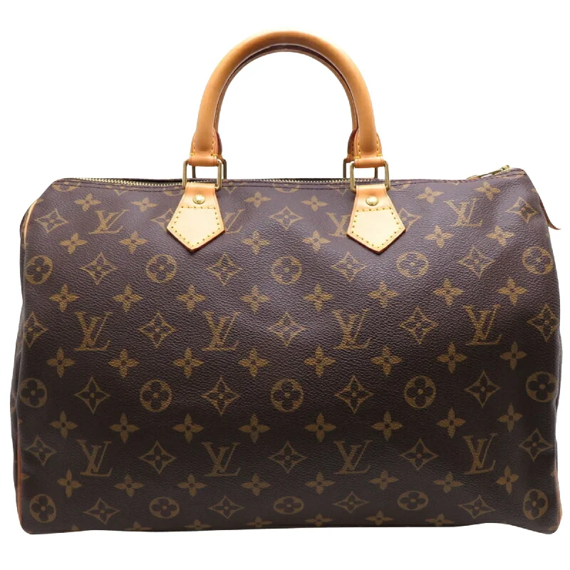 Louis Vuitton designer bags with sleek finishes -LOUIS VUITTON Speedy 35 Handbag