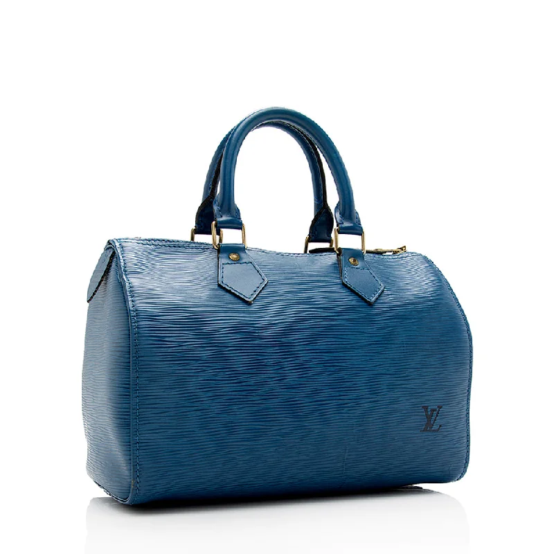 Louis Vuitton handbags with refined details -Louis Vuitton Vintage Epi Leather Speedy 25 Satchel (SHF-18410)